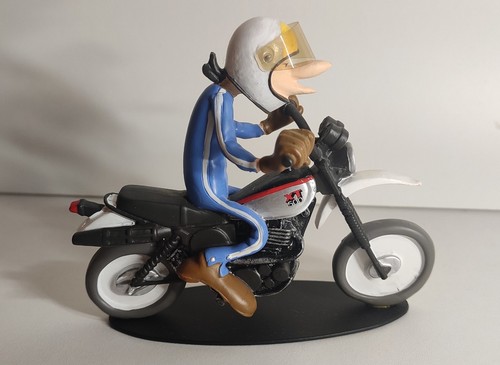 Figurine moto résine - moto, en