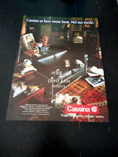 1989 LC2 SOFA PROJECT 1928 DESIGN LE CORBUSIER CASSINA VINTAGE AD