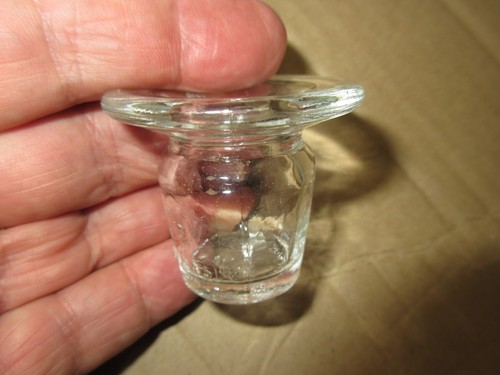 Ancien encrier verre pour - encrier,