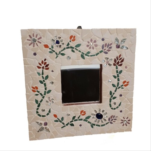 Superbe miroir fait main - fait, en