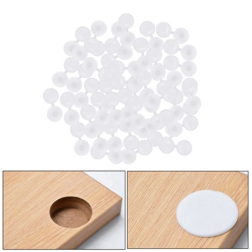 50pcs white screw - white, covers