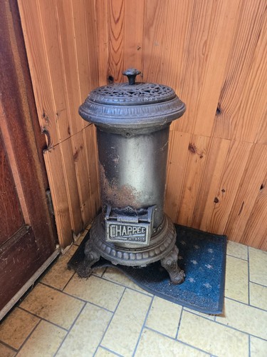 Poêle ancien chapée - poêle,
