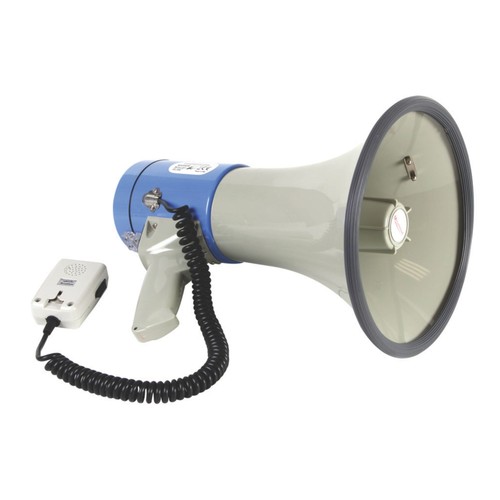 Velleman mégaphone 25w avec - mégaphone,
