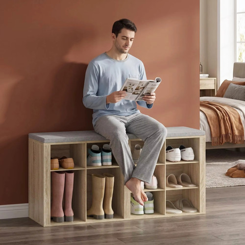 Shoe storage bench with seat - shoe,