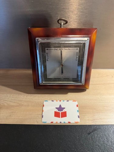 Baromètre carré vintage - , –