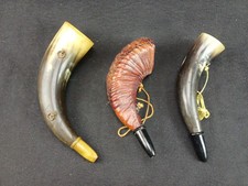 Lot x3 Corne pibole trompe