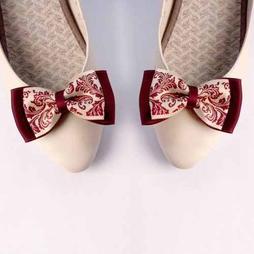 Clips chaussure satin et - clips,