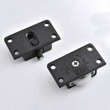 Garde-Robe Poulies Pulley Avec Roulements 1PCS Calme Porte Coulissante Roue Doux