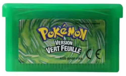 Jeu pokémon version vert - pokémon,