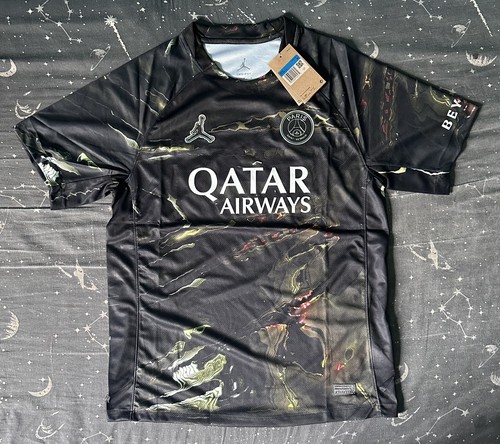 Maillot psg jordan noir qatar - psg,