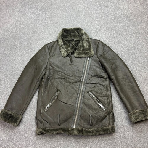 Blouson volant cuir femme - volant, en