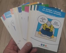 LOT de 20 petites affichettes