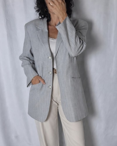 Blazer femme gris à - femme,
