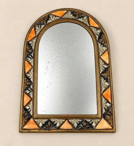 Ancien miroir mural vintage