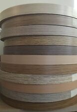 22mm Pre-Glued Iron On Edging Melamine Veneer Tape Beech,Maple,Oak,Walnut&more