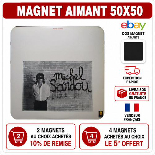 Magnet michel sardou v10 - magnet,