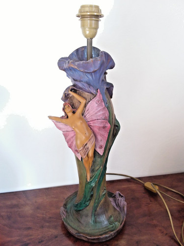 Grand pied lampe art - lampe,