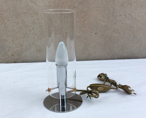 Lampe poser chrome - -,