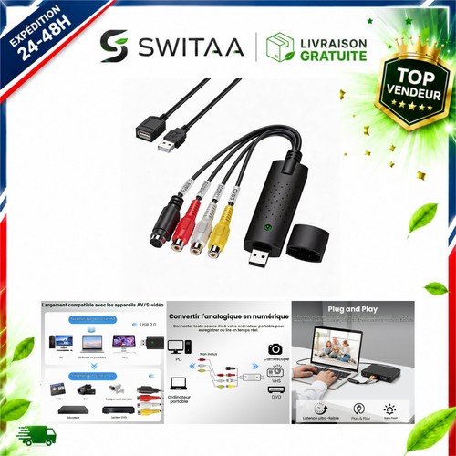 Convertisseur vhs usb - convertisseur,