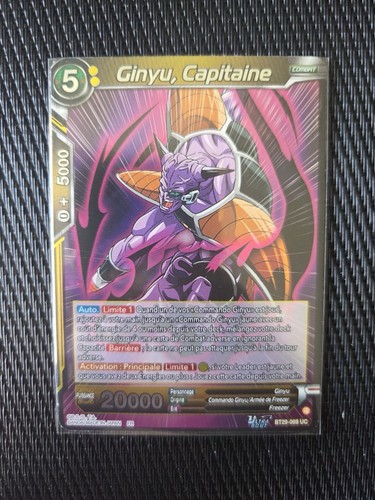 Ginyu capitaine bt29 - ginyu, fr
