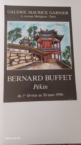 Affiche expo original bernard - expo,