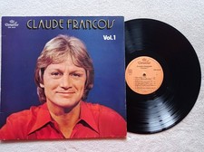 LP 33T CLAUDE FRANCOIS "Vol. 1" VERSAILLES VER 34123 FRANCE 1977 VG+ °