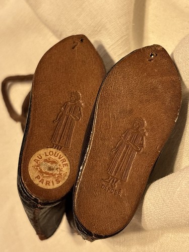 Chaussures cuir poupée - chaussures, en