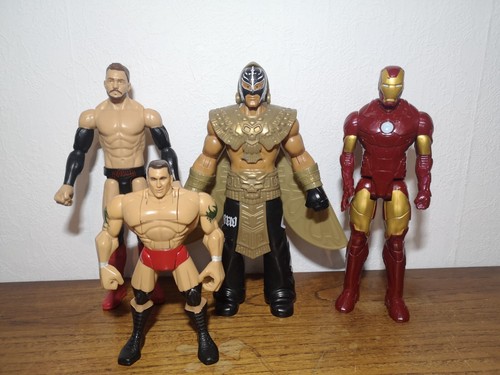 Lot figurine wwe wrestling - figurine,
