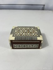 Boîte à bijoux mauresque en