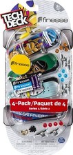 Fingerskate Tech Deck Pack De 4 Skates