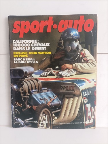 Sport auto 235 californie john - 235,