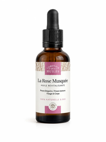 Huile rose musquée bio - rose,