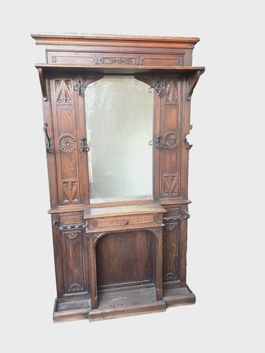 Porte manteau chêne - en, massif