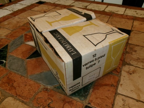 Coffret verres pied - 12,