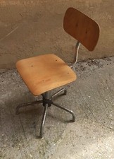 Industrial Adjustable Stool Chair 60s/70s Iron Vintage Design