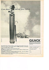 1965 ADVERTISING GILNOX Water Softener