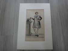 GRAVURE COSTUME DES MINISTRES