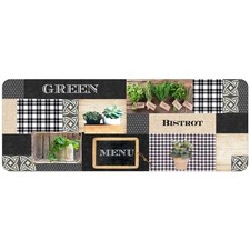 Tapis de Cuisine Mousse "Green
