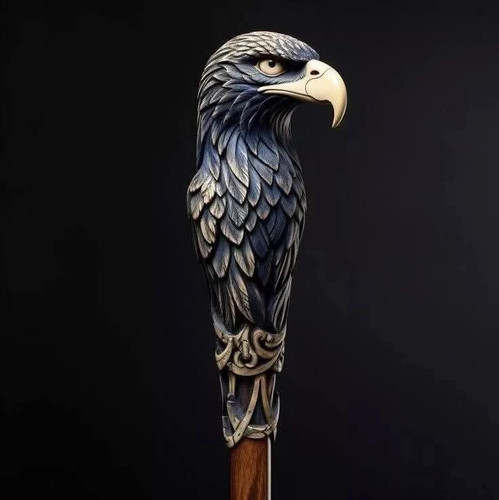 Bâton marche bois - de, en