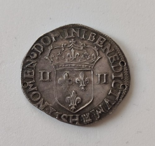 France quart ecu louis - d',