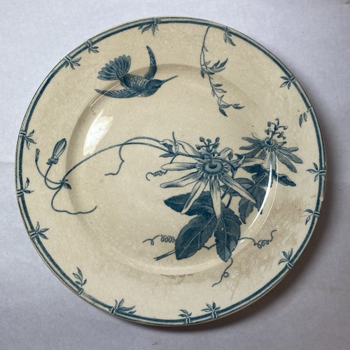 Ancien assiette faïencerie - ancien, de