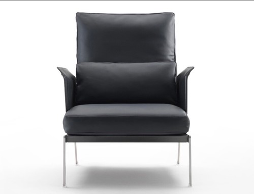 Flexform leather chrome - &,