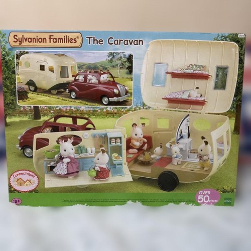 Sylvanian families caravan - sylvanian,