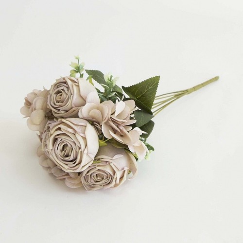 Artificiel rose hortensia - rose,