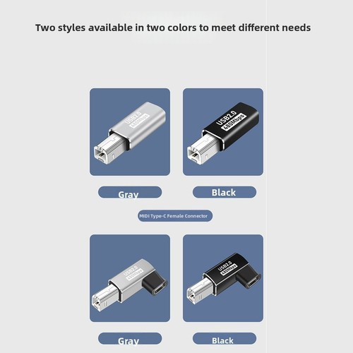 Adaptateur usb vers midi - usb-c,