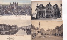 Lot de 4 cartes postales