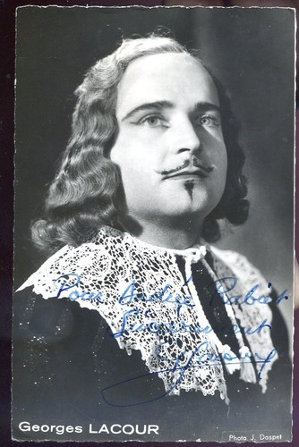 Photo autographe georges - .,