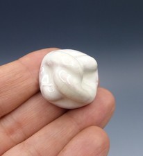 Ancien Bouton en Céramique