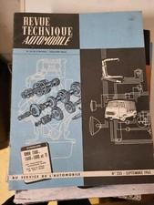 revue technique automobile RTA