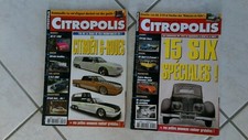  special citroen magazine-lot 2 revues CITROPOLIS 2010-CX-DS-2CV-free port!